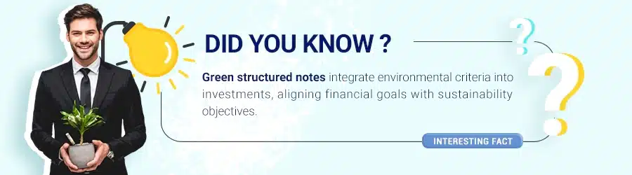 green structured notes Did you know