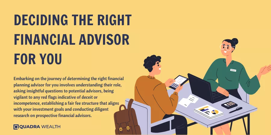 Deciding the Right Financial Advisor for You