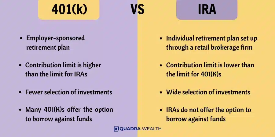 Consider an IRA or 401(k)