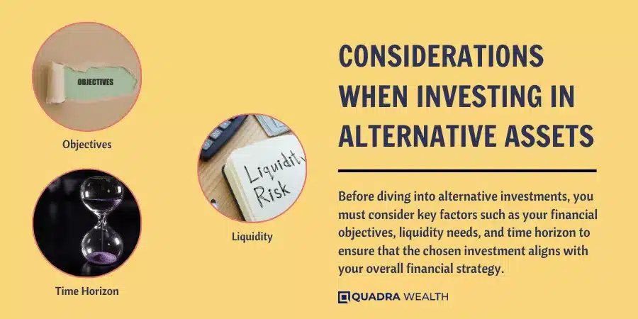 Considerations When Investing in Alternative Assets