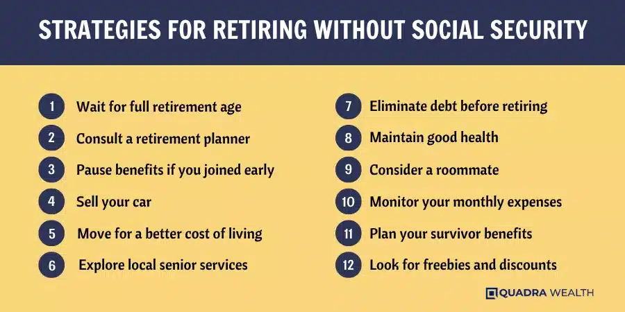Strategies for Retiring Without Social Security